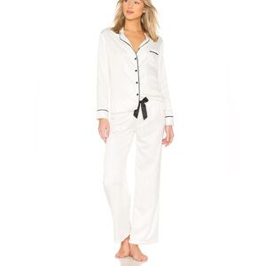 Bluebella | Claudia Shirt & Trouser Set in Cream